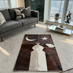 "Skyline" Lüks Hakiki Deri Seccade | Hediye Kutulu Set